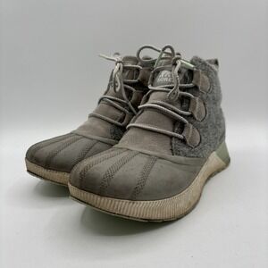 Sorel Out N About III Classic Waterproof Boots Women's Size 8 NL4428-082 Gray